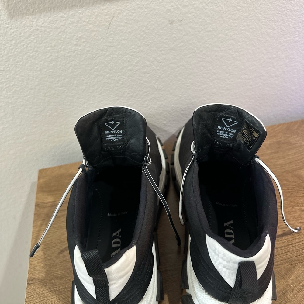 Prada women’s  Black Sneakers - Picture 4 of 5